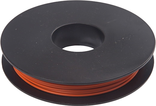 Litz wire 0.25 mm² Orange 25 Meter