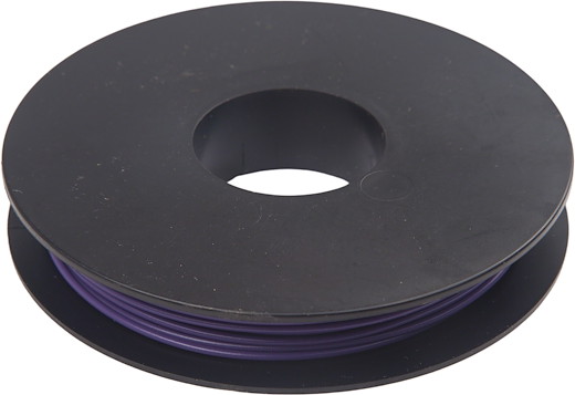 Litz wire 0.25 mm² Violet 25 Meter