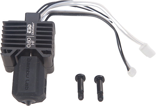 E3D vollständig montiertes  High Flow ObXidian™ Hotend für Bambu Lab X1-Serie