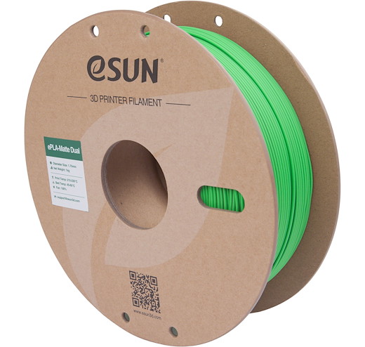 Filament PLA Matt zweifarbig Grün Pink 1.75mm