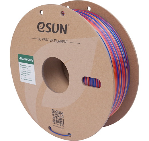 Filament PLA Silk Candy Rot Gold Blau 1.75mm