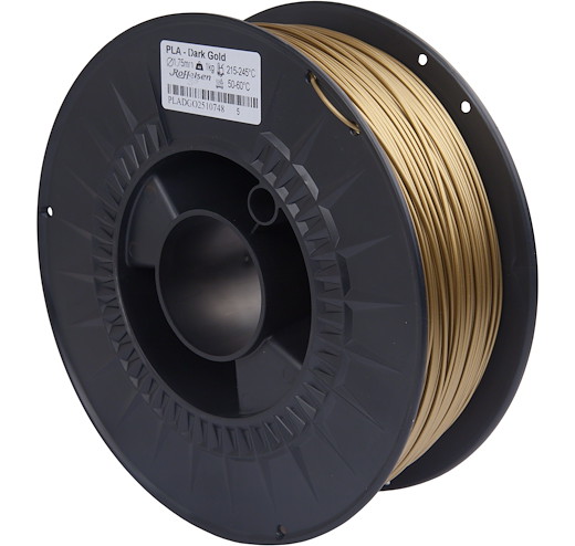 Filament PLA Dunkel-Gold 1.75mm