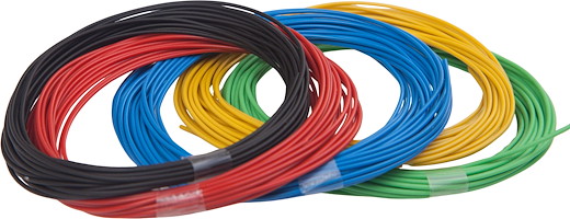 Litz wire 0.14 mm² 5 x 5 Meter