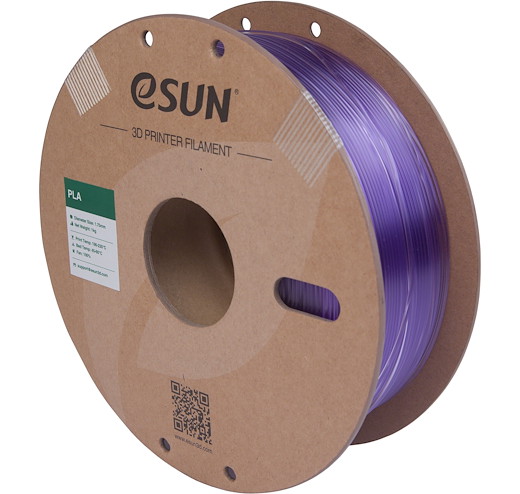 Filament PLA Translucent Light Purple 1.75mm