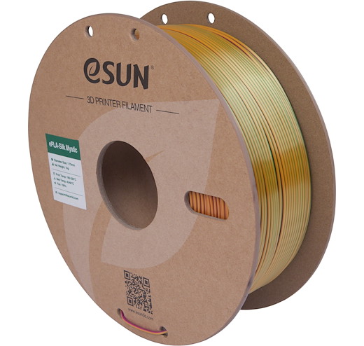 Filament PLA Silk Mystic Gold Grün Lila 1.75 mm